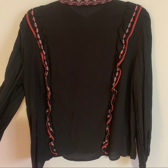 Zara Black Blouse - Picture 3 of 4